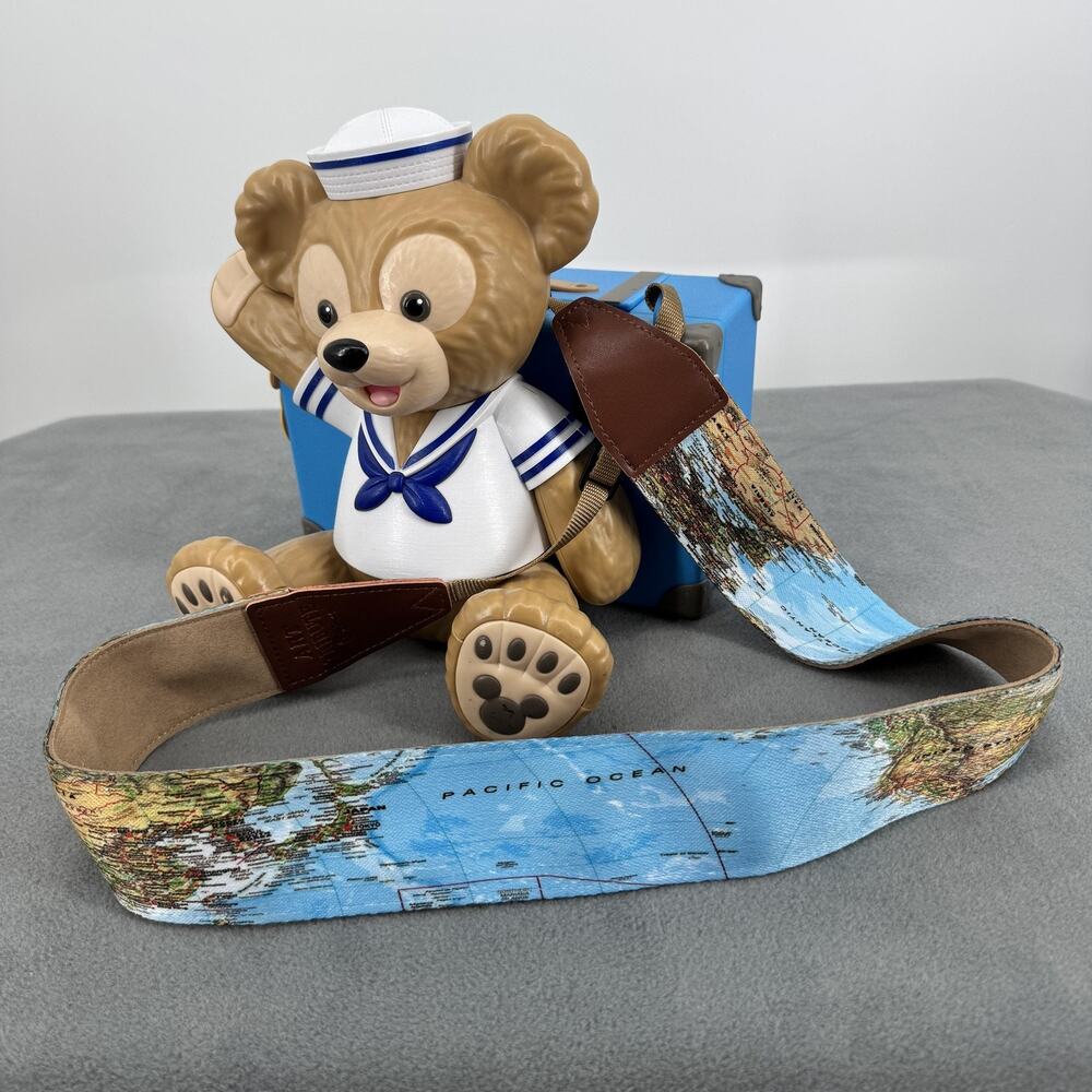 Disney Duffy The Disney Bear Tokyo DisneySea Suitcase Popcorn Bucket Art Tribute